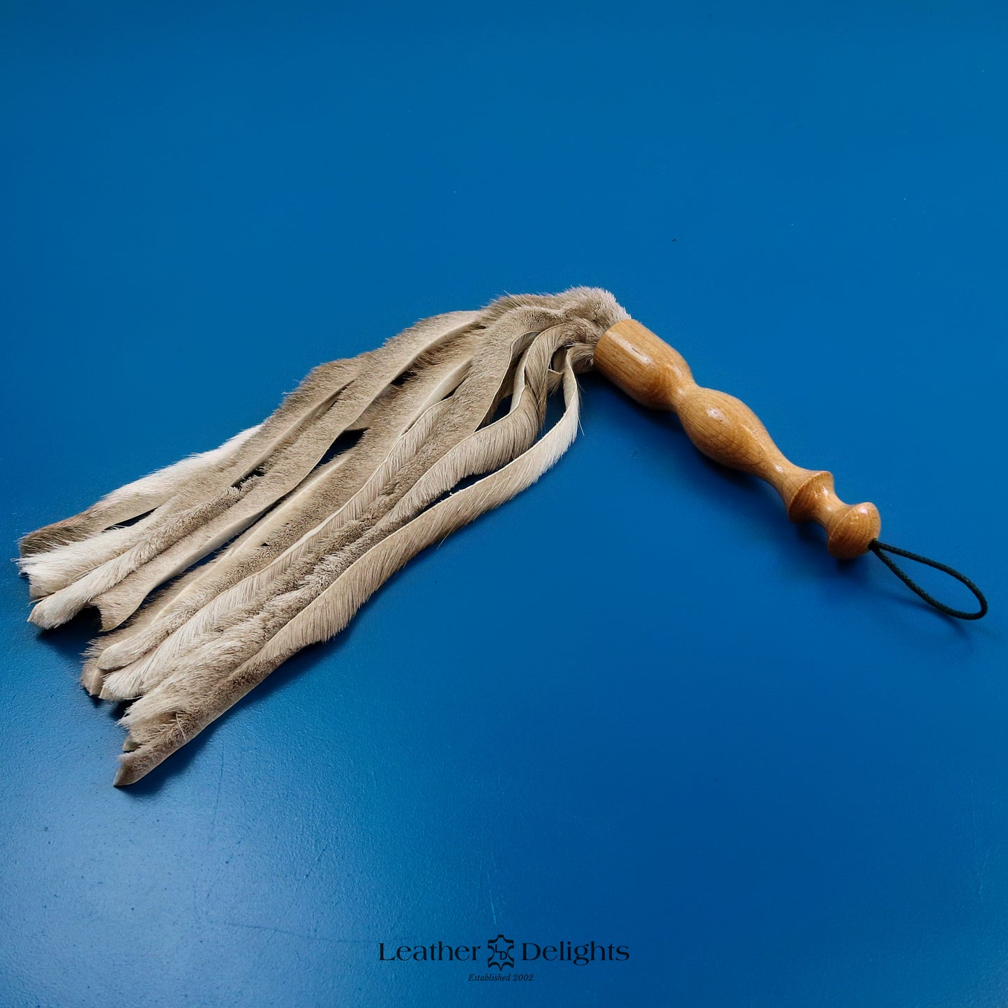 Poils sur peau Flogger de renne