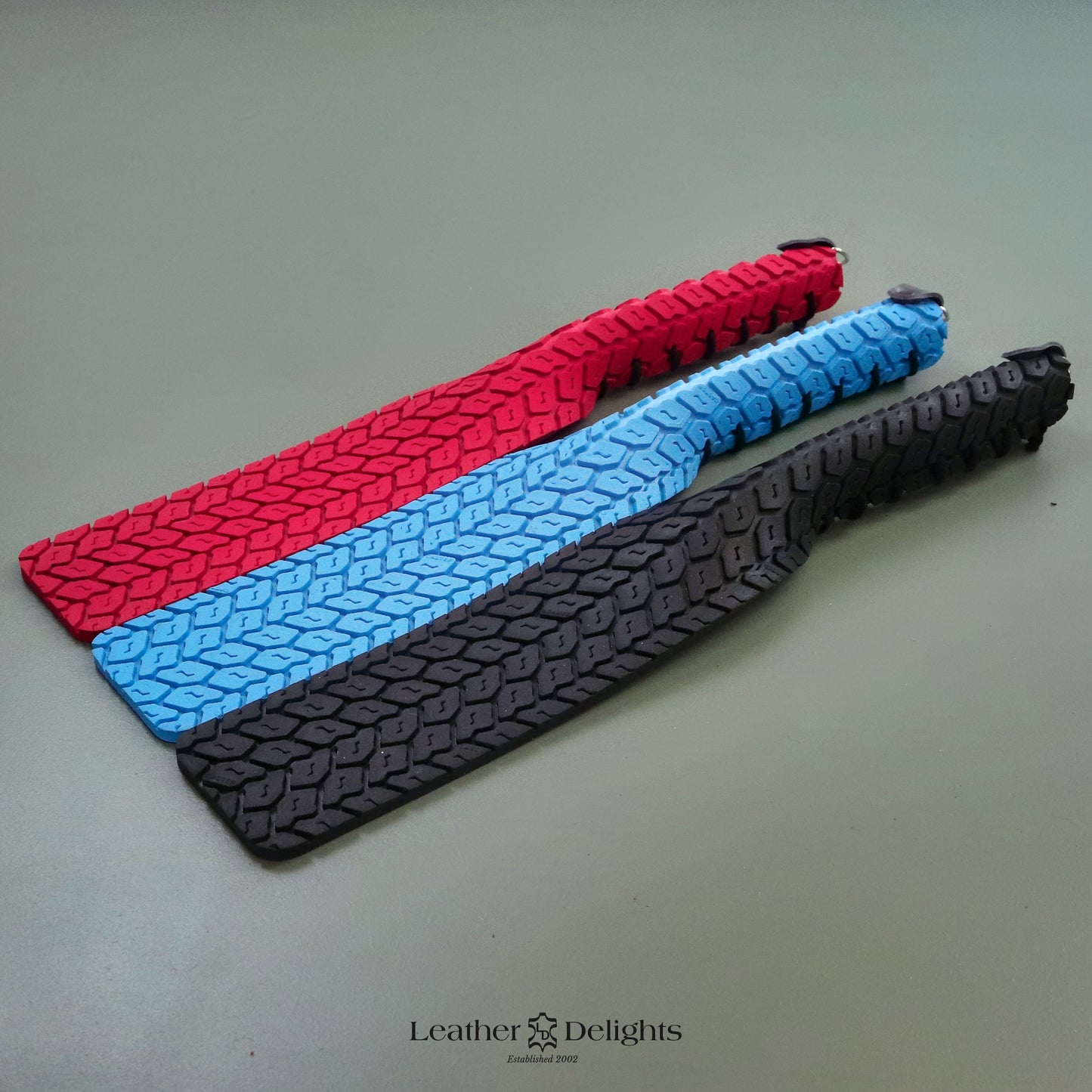 Poignée roulée - Bande de roulement en caoutchouc