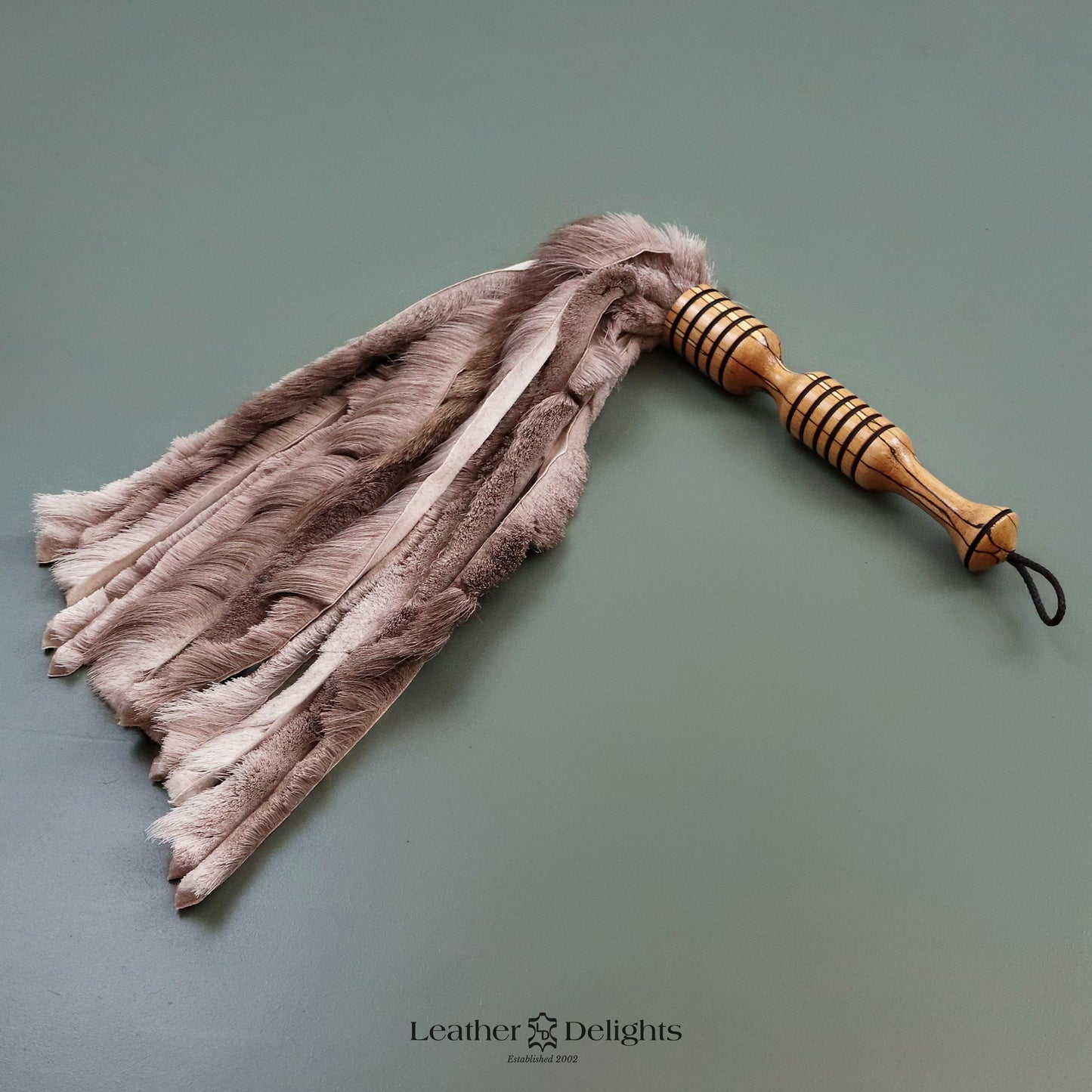 Poils sur peau Flogger de renne