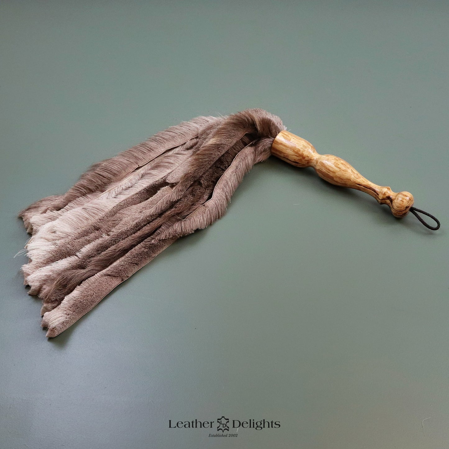 Poils sur peau Flogger de renne