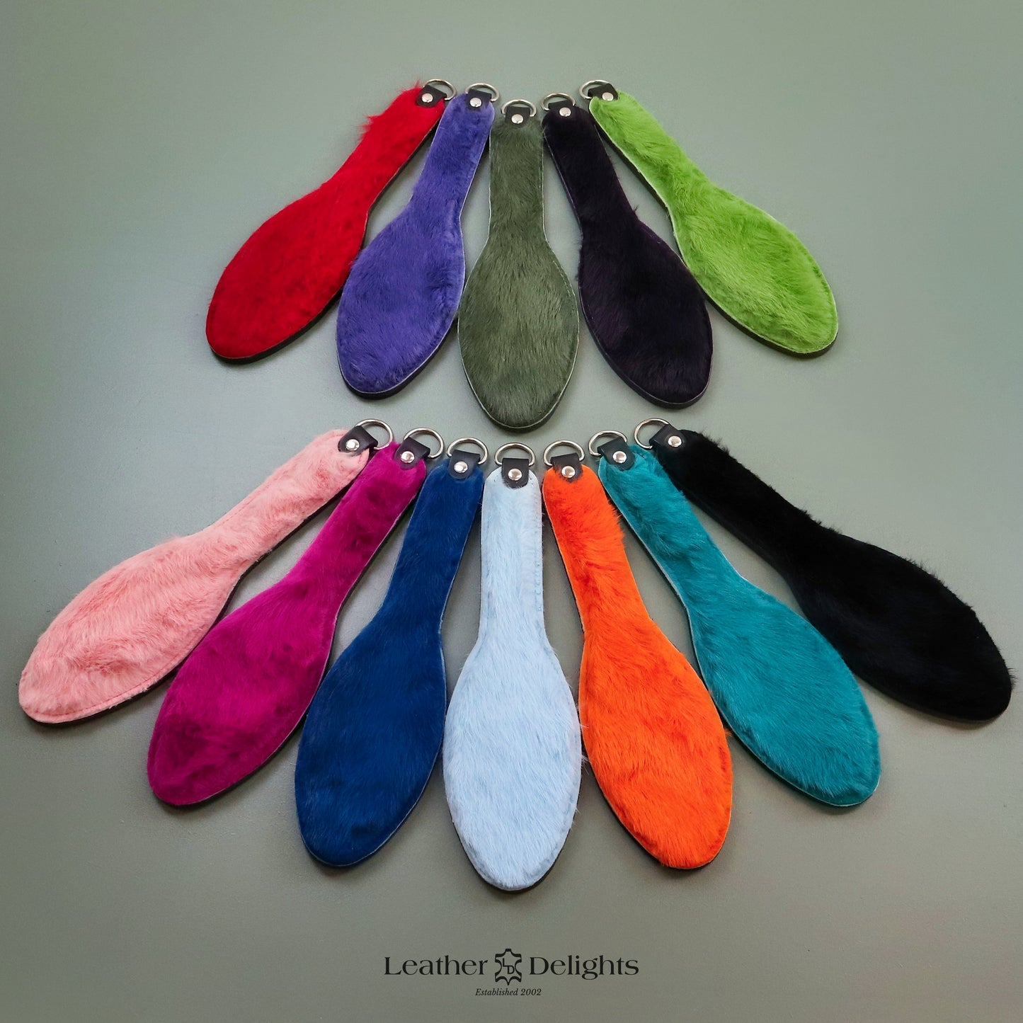 Semelle de chaussure - Cuir et fourrure de lapin