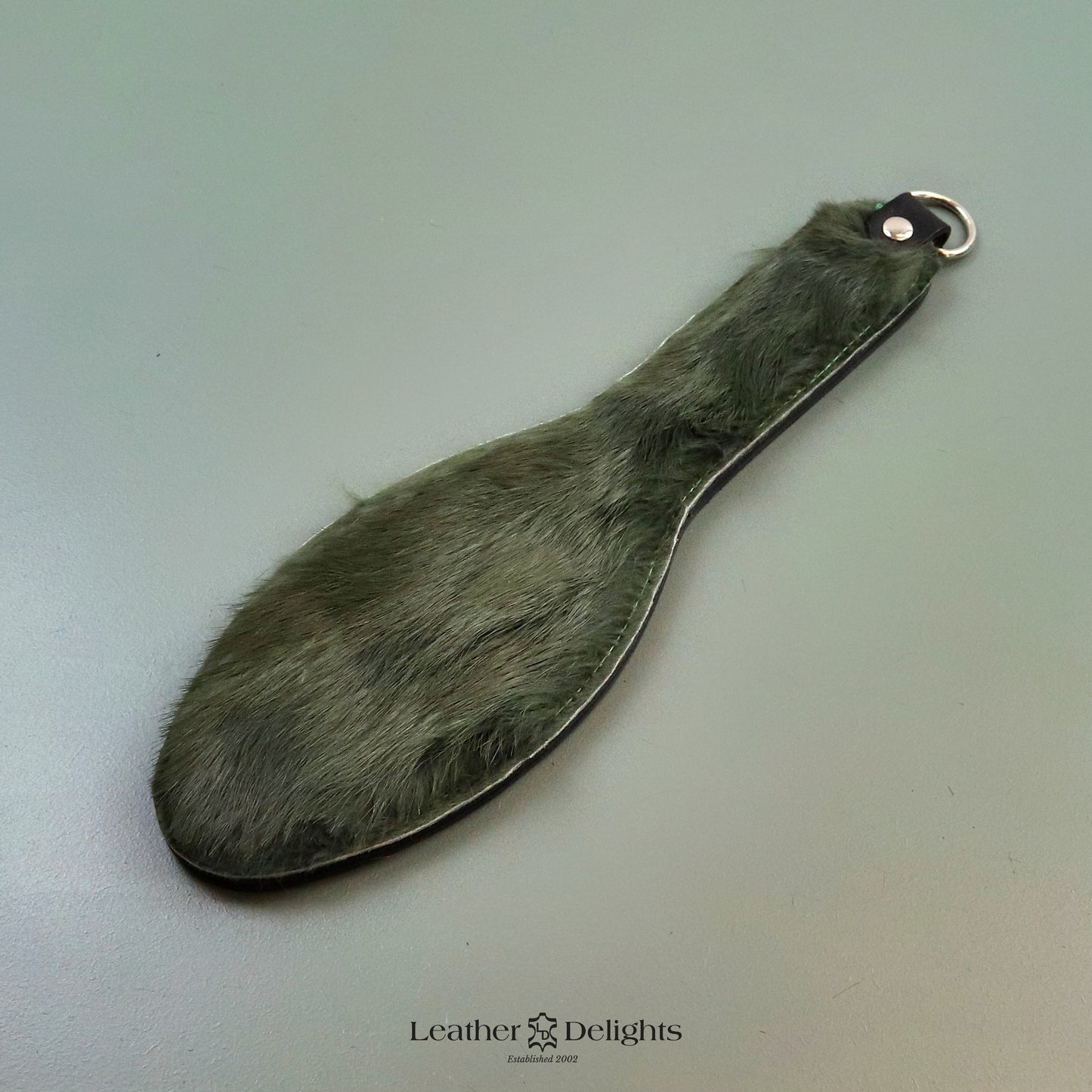 Semelle de chaussure - Cuir et fourrure de lapin