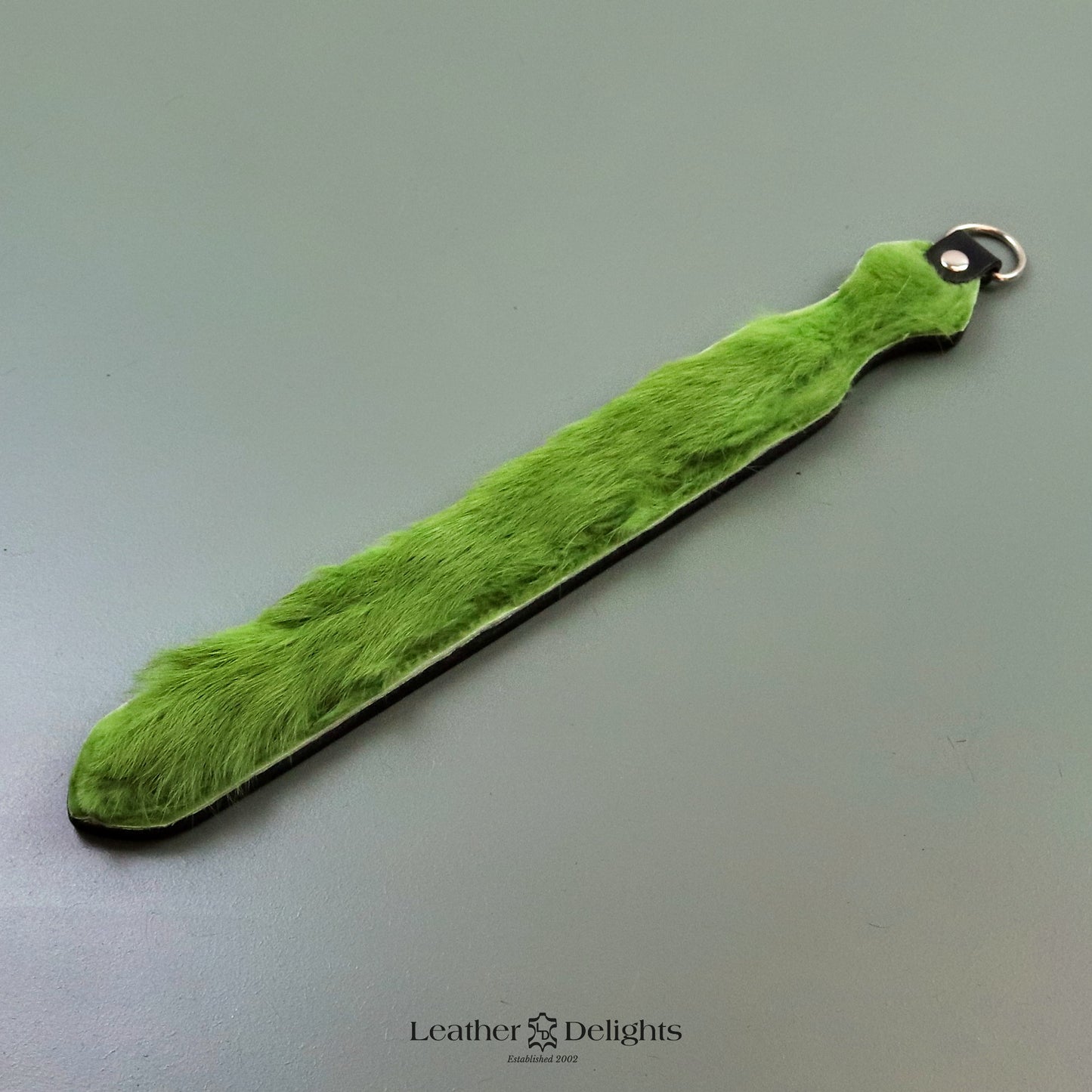 Dagger - Leather & Rabbit Fur