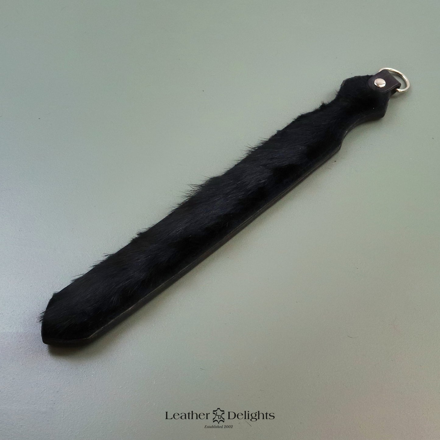 Dagger - Leather & Rabbit Fur