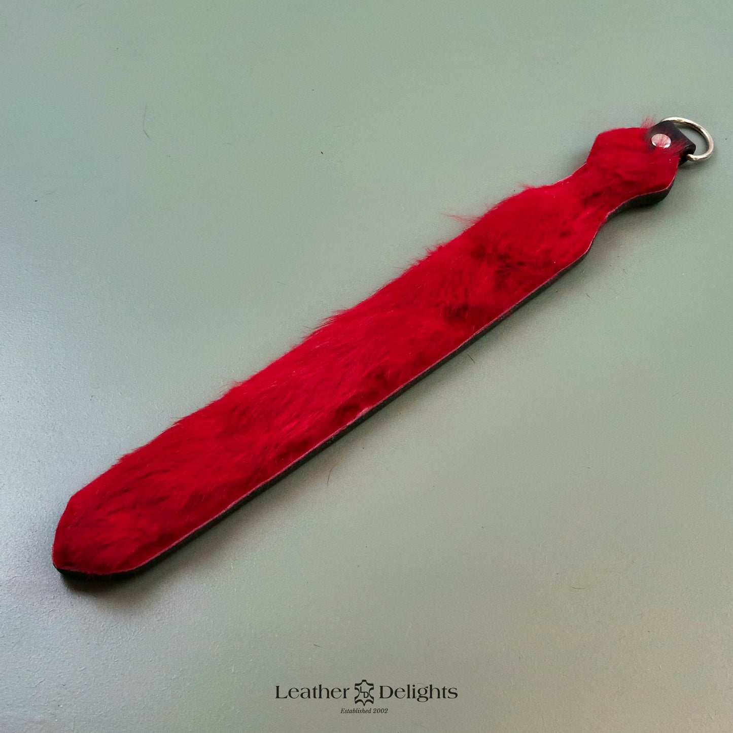 Dagger - Leather & Rabbit Fur