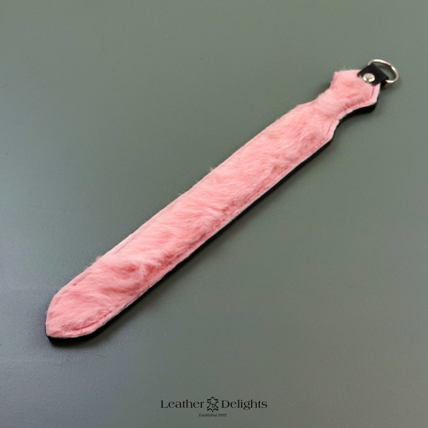 Dagger - Leather & Rabbit Fur