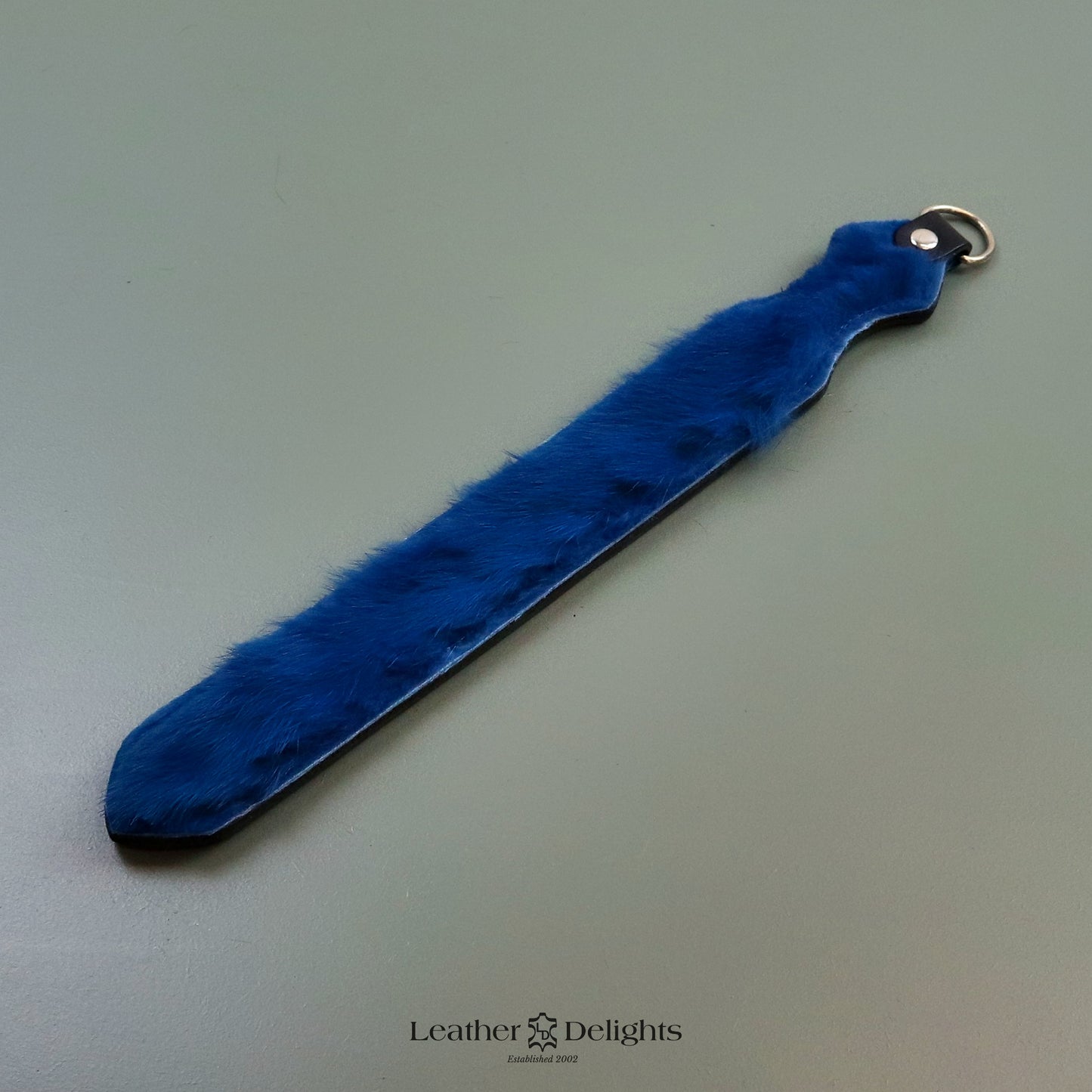 Dagger - Leather & Rabbit Fur