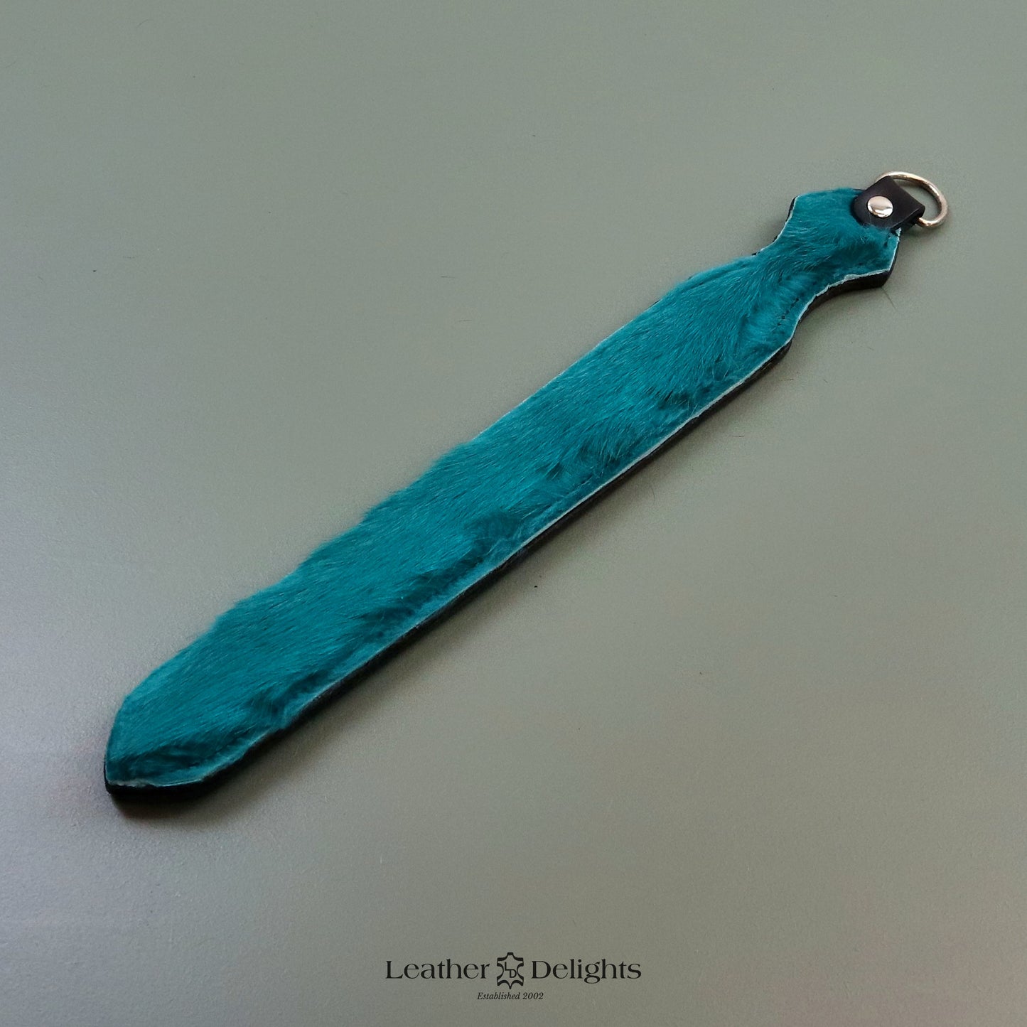 Dagger - Leather & Rabbit Fur