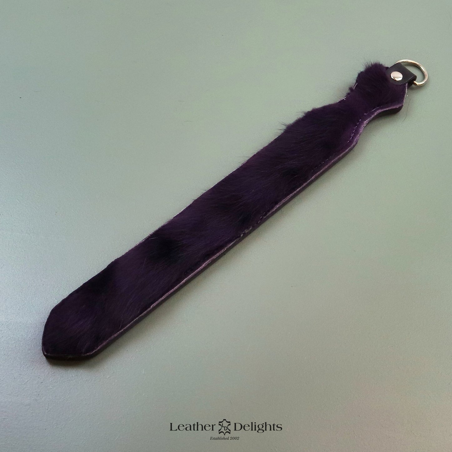 Dagger - Leather & Rabbit Fur