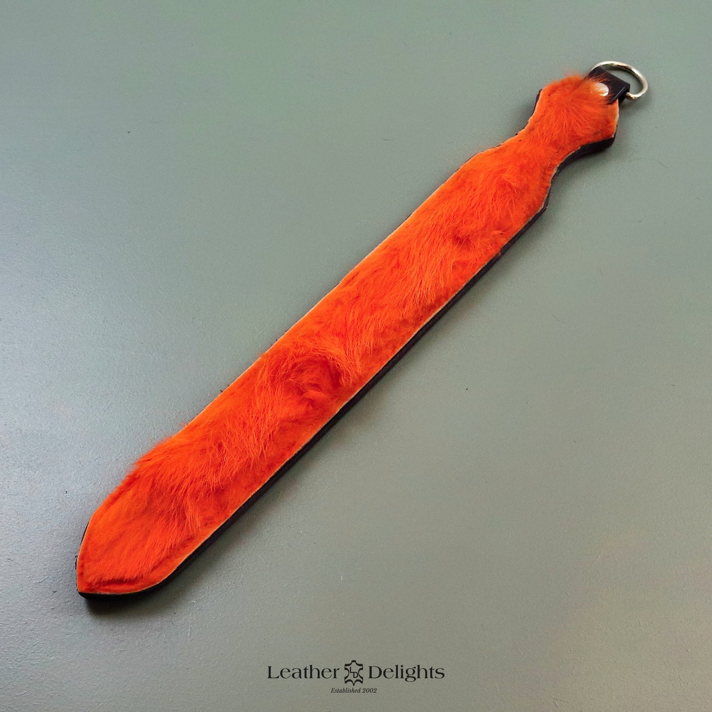 Dagger - Leather & Rabbit Fur