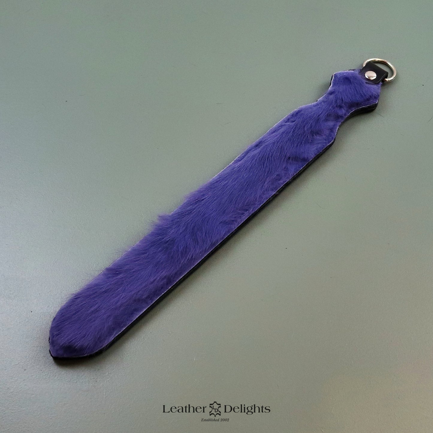 Dagger - Leather & Rabbit Fur