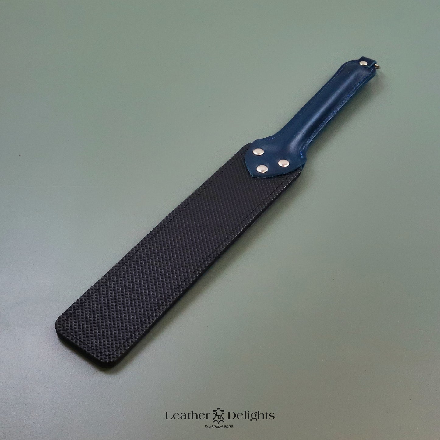 Punishment Paddle - Leather & Rubber