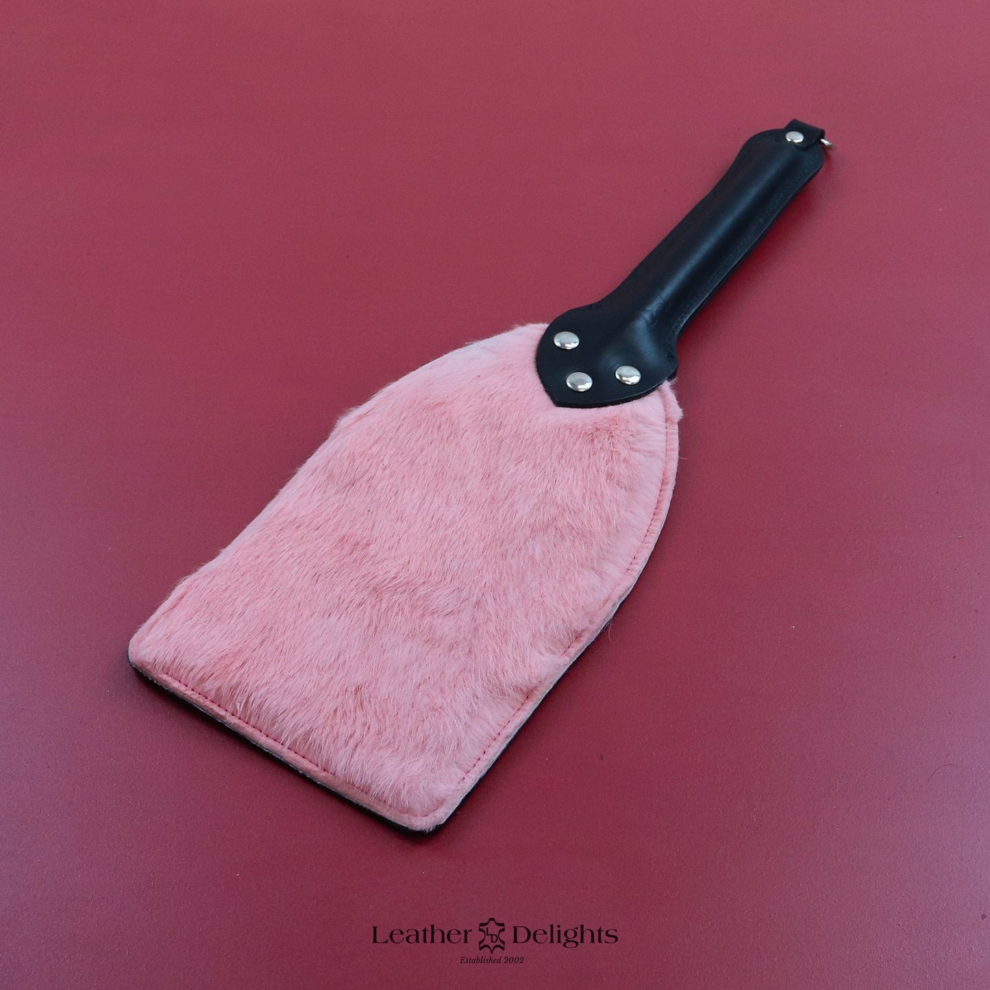 Booty Beater - Leather & Rabbit Fur