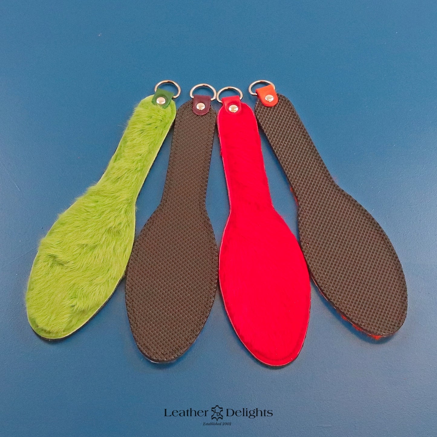 Shoe Sole - Rubber & Rabbit Fur