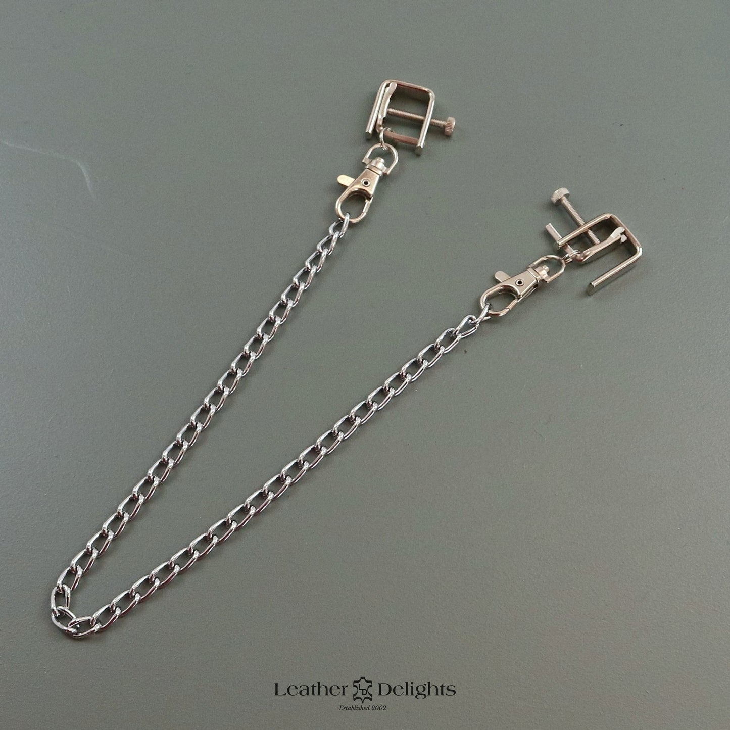 Hoffman-Klemmen mit Kette