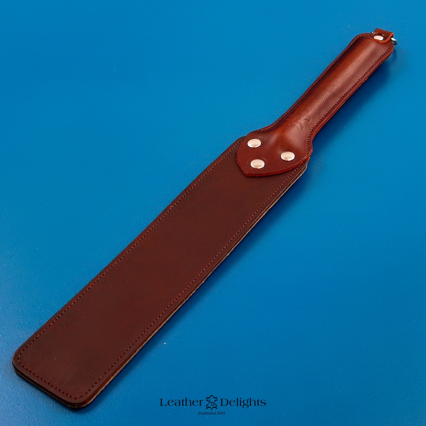 Punishment Paddle - Dinosaur Print Leather
