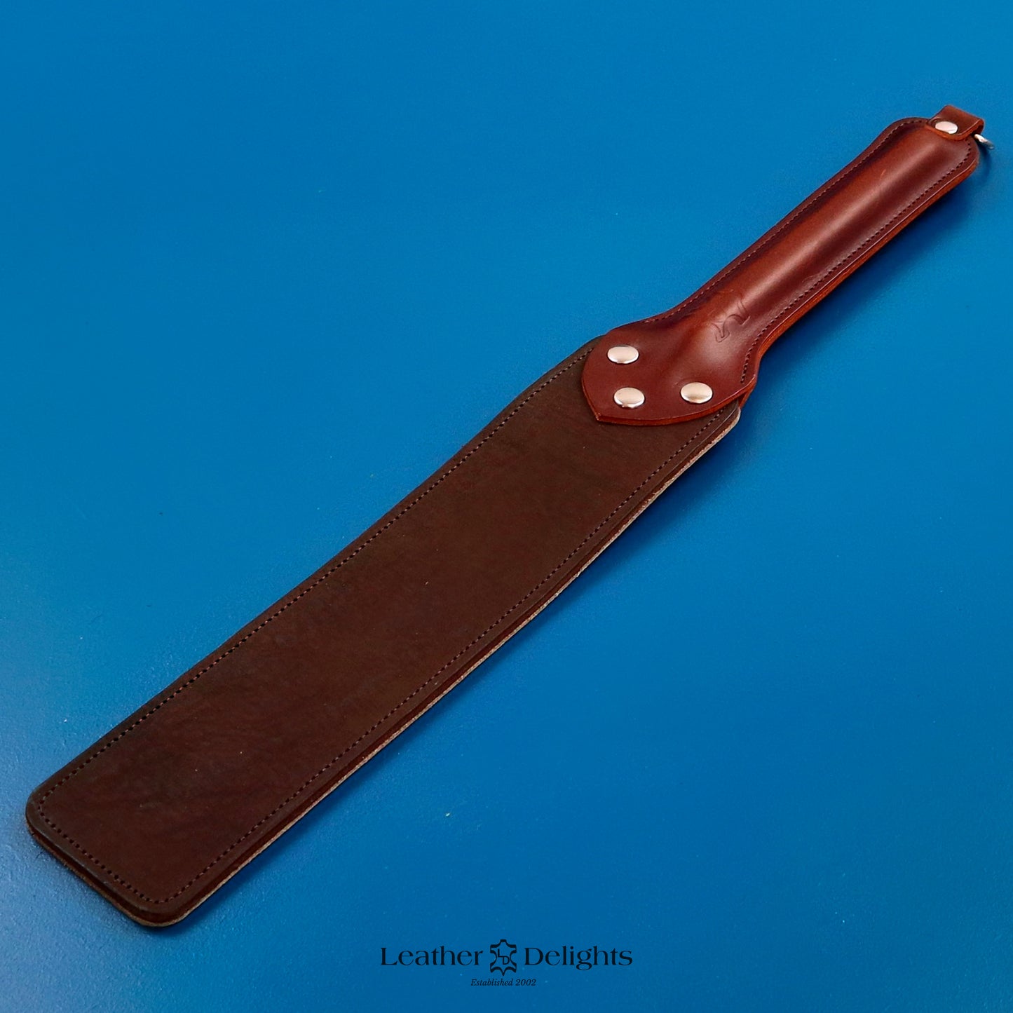 Punishment Paddle - Dinosaur Print Leather