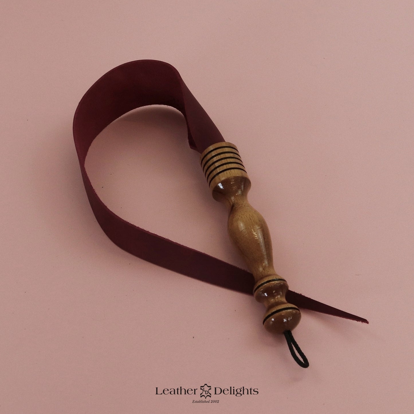 Soft Red Leather Dragon Tail