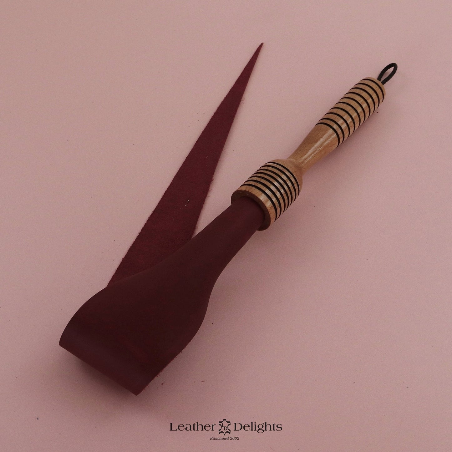 Soft Red Leather Dragon Tail