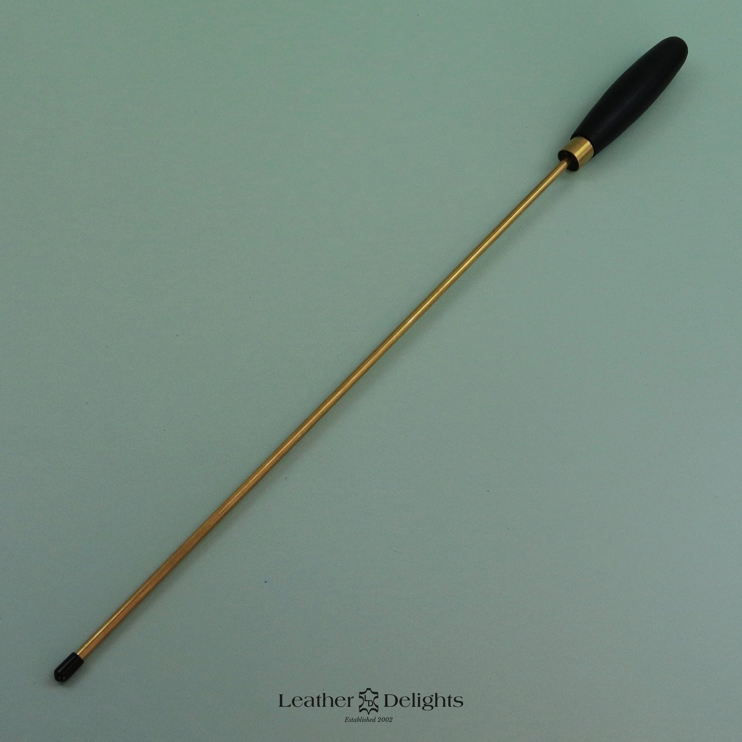6mm Brass Cane - Black Ash Handle