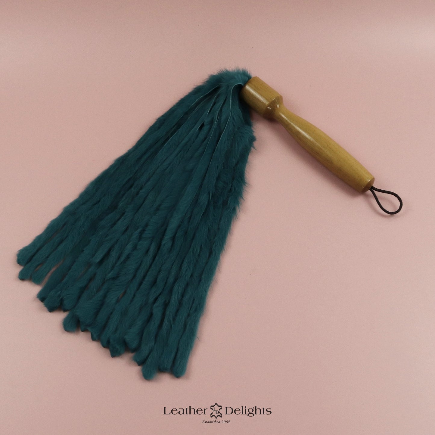 Jade Rabbit Fur Flogger