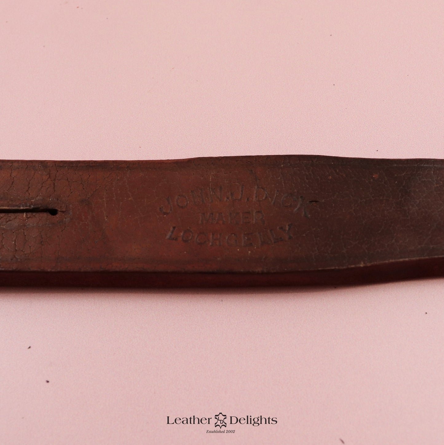 John J Dick Lochgelly Tawse (1958-73)