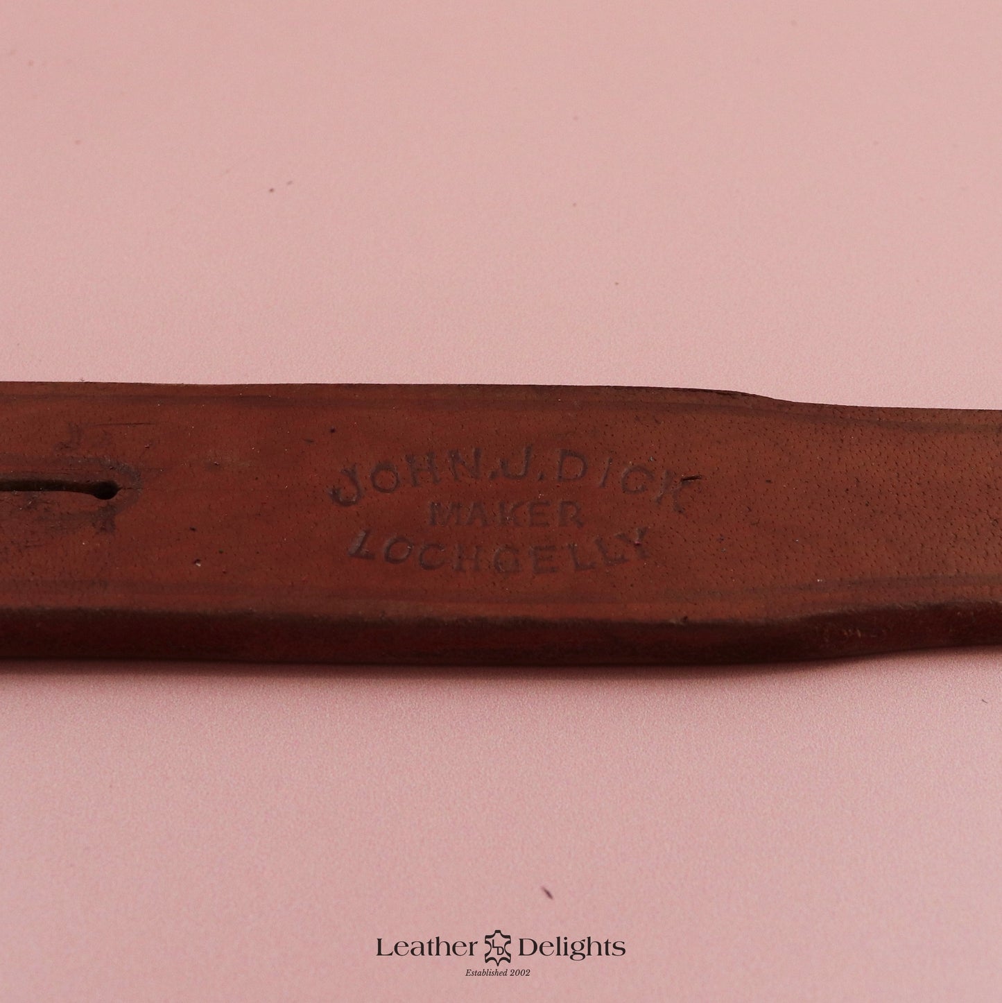 John J Dick Lochgelly Tawse (1958-73)