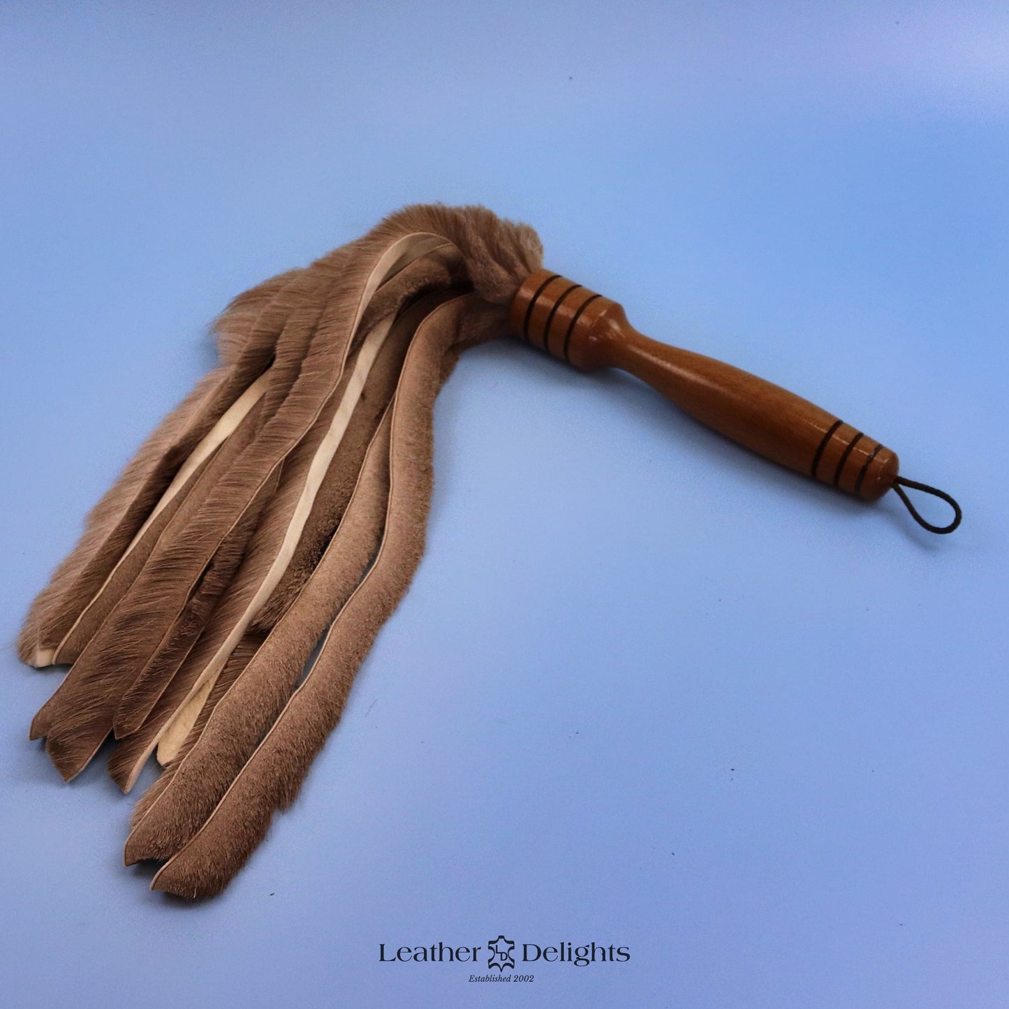 Poils sur peau Flogger de renne