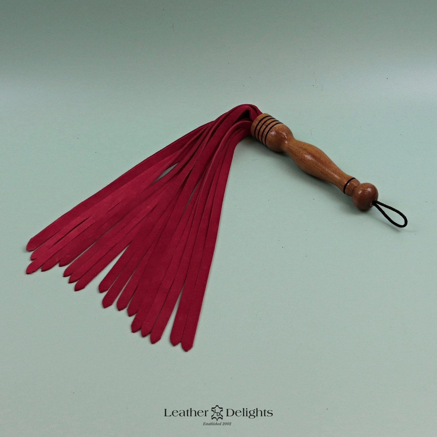 Red Suede Flogger
