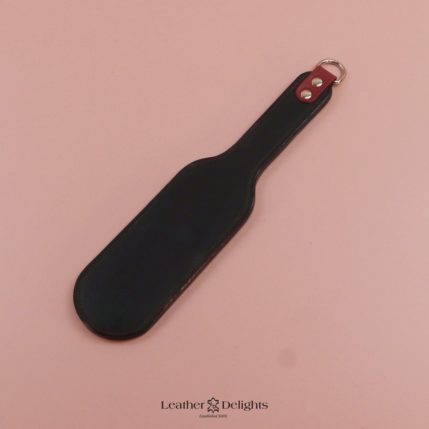 Colossus - Oak Bark Tanned Leather with Red Stitch & Accent