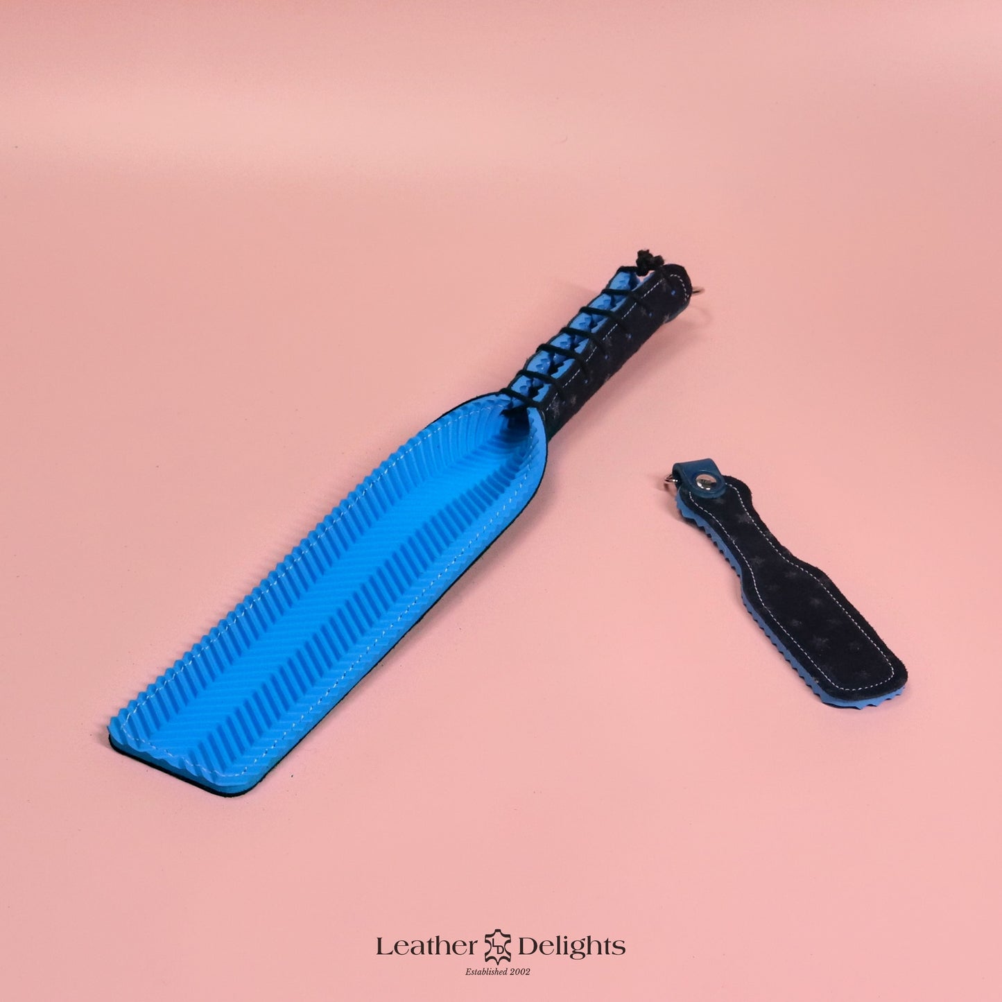 Double Cheek Slapper - Stars Suede & Blue Ripple Rubber