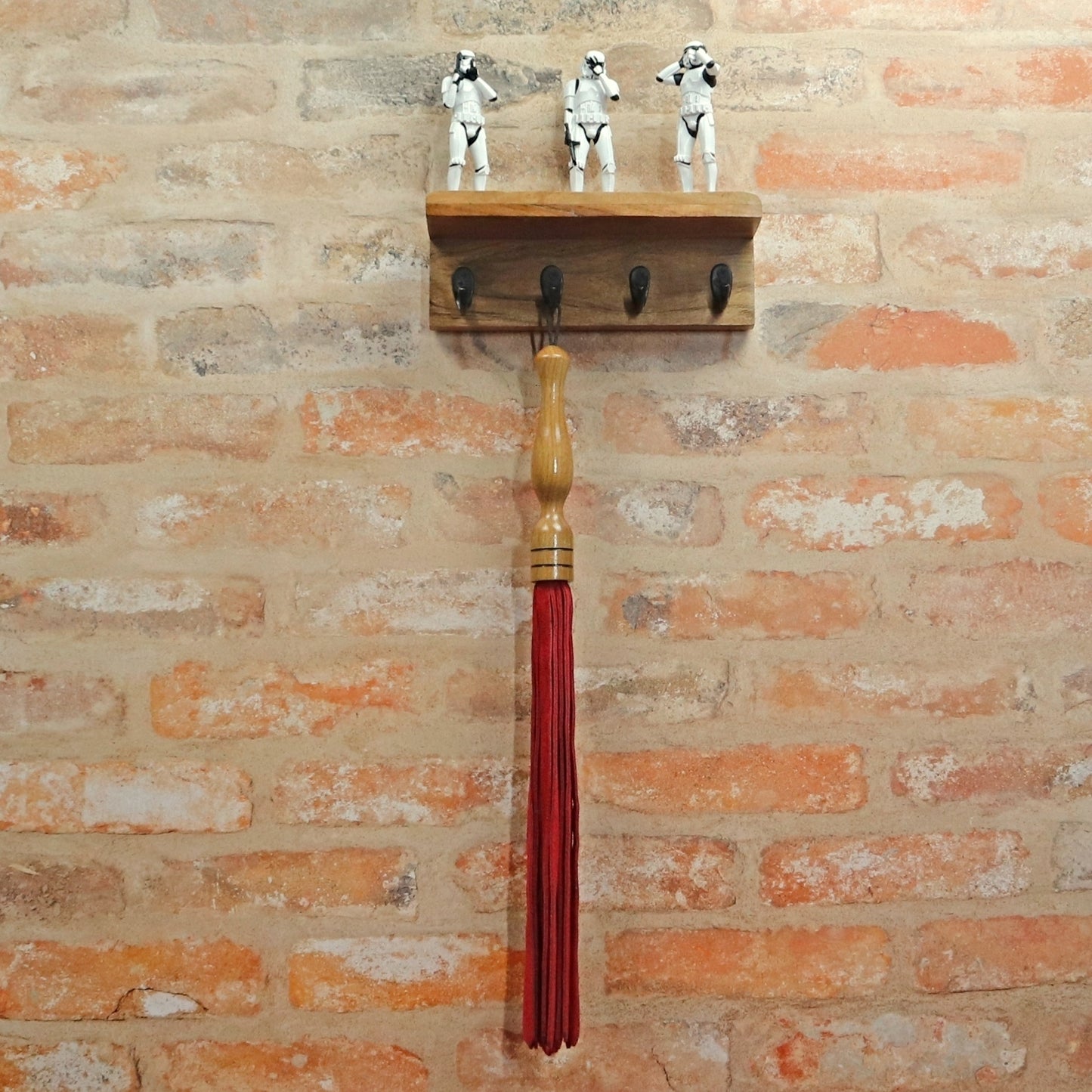 Red Suede Flogger