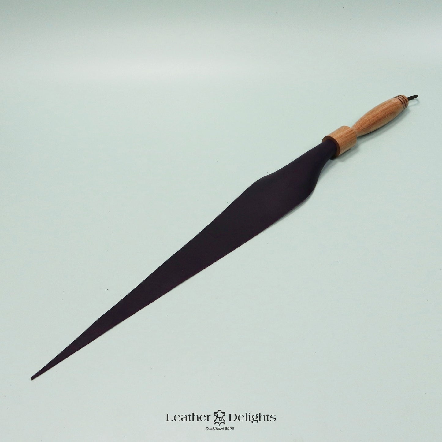 Soft Purple Leather Dragon Tail
