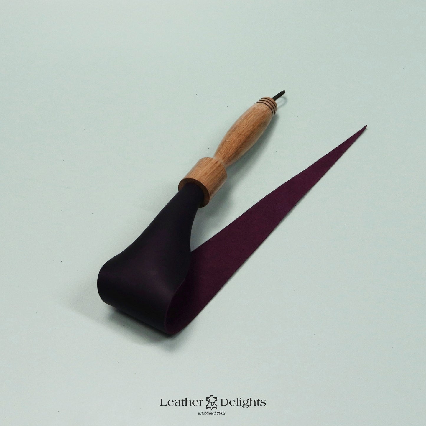 Soft Purple Leather Dragon Tail