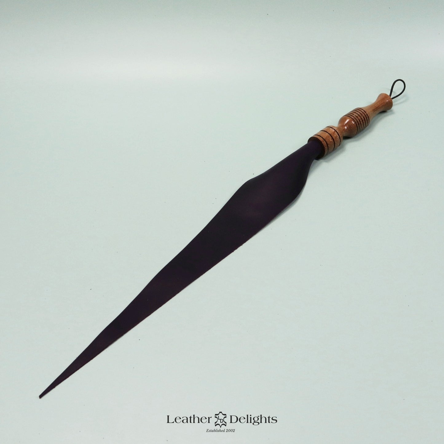 Soft Purple Leather Dragon Tail