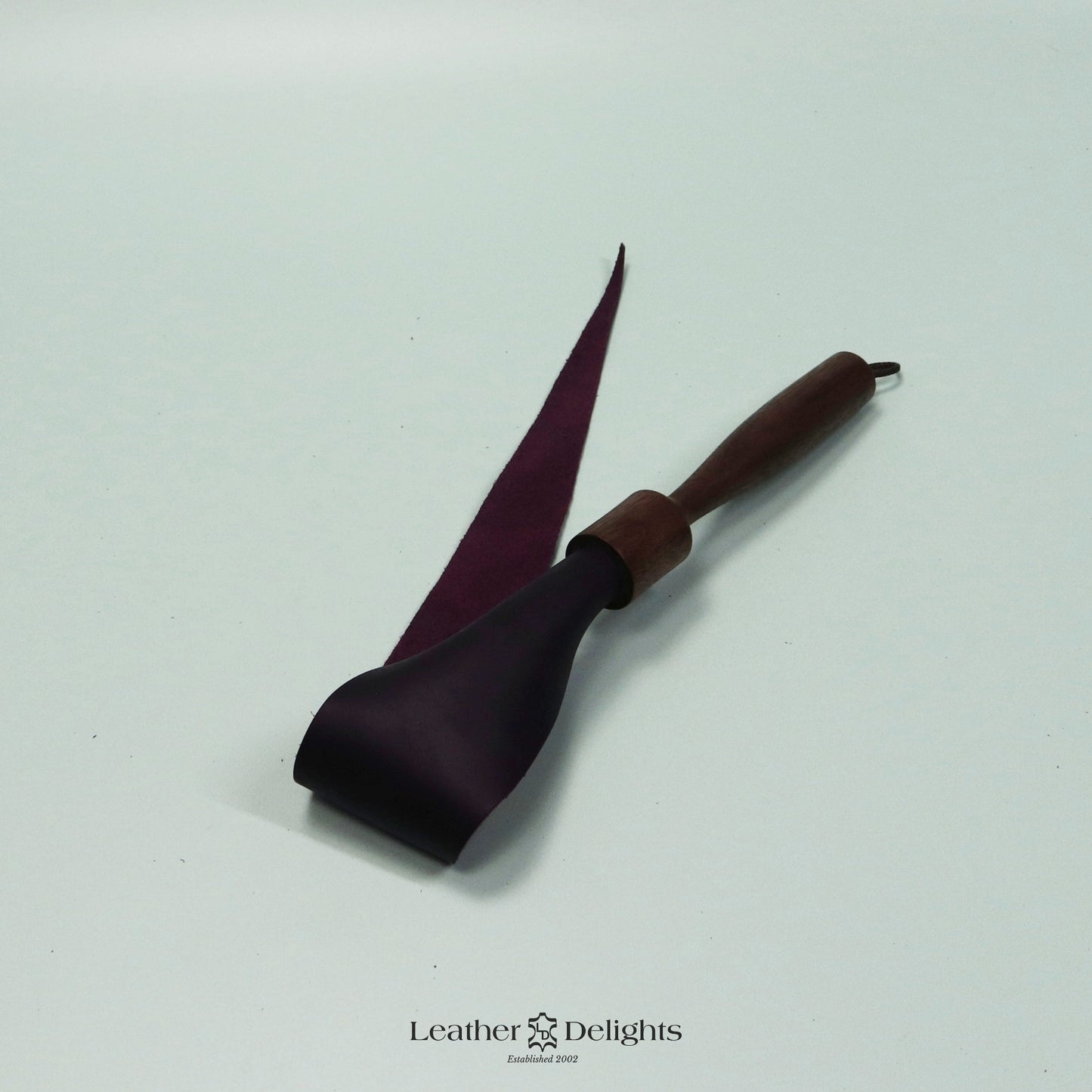 Soft Purple Leather Dragon Tail