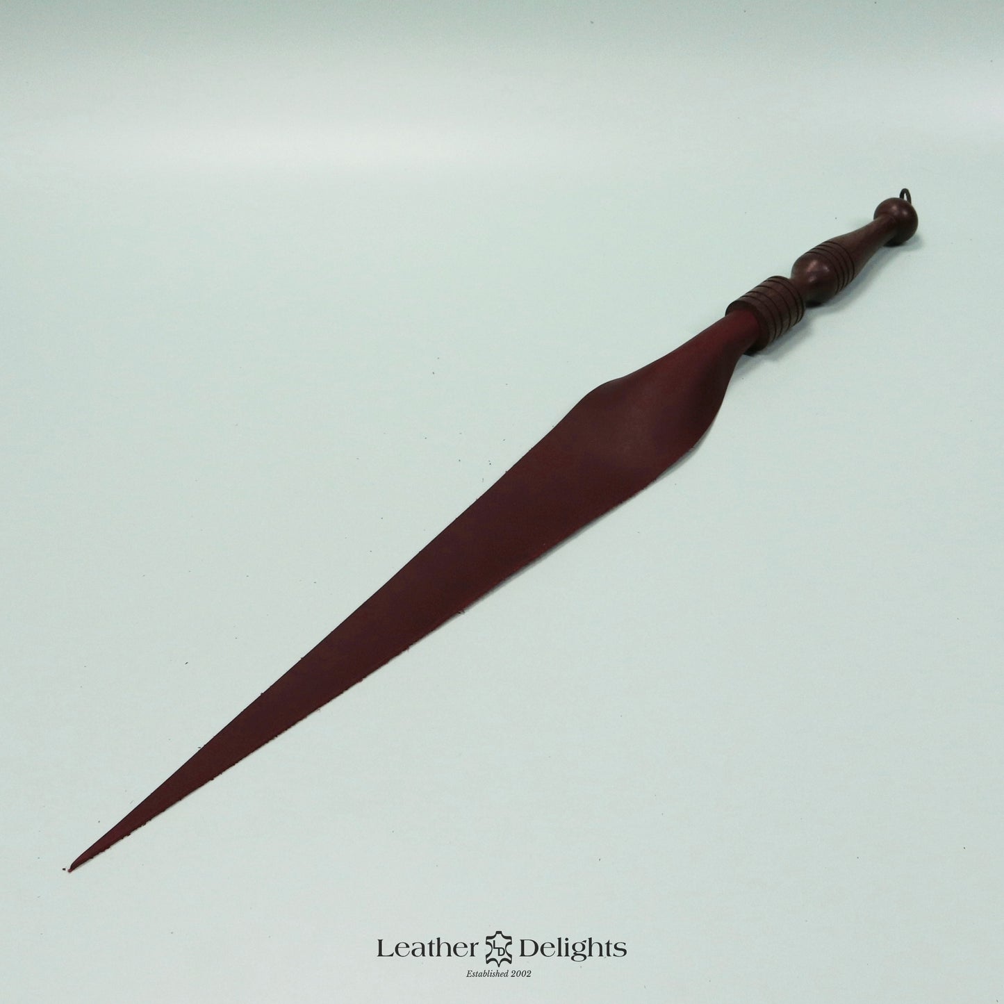 Soft Red Leather Dragon Tail