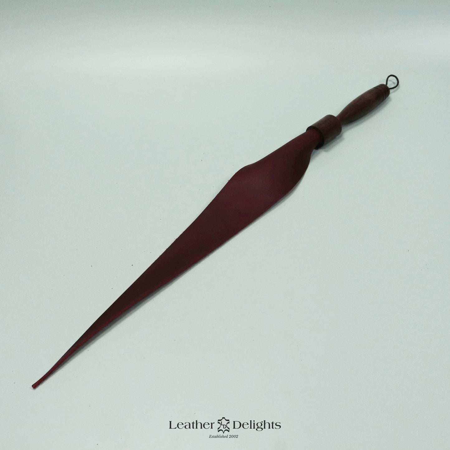 Soft Red Leather Dragon Tail