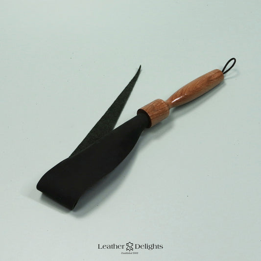 Soft Green Leather Dragon Tail