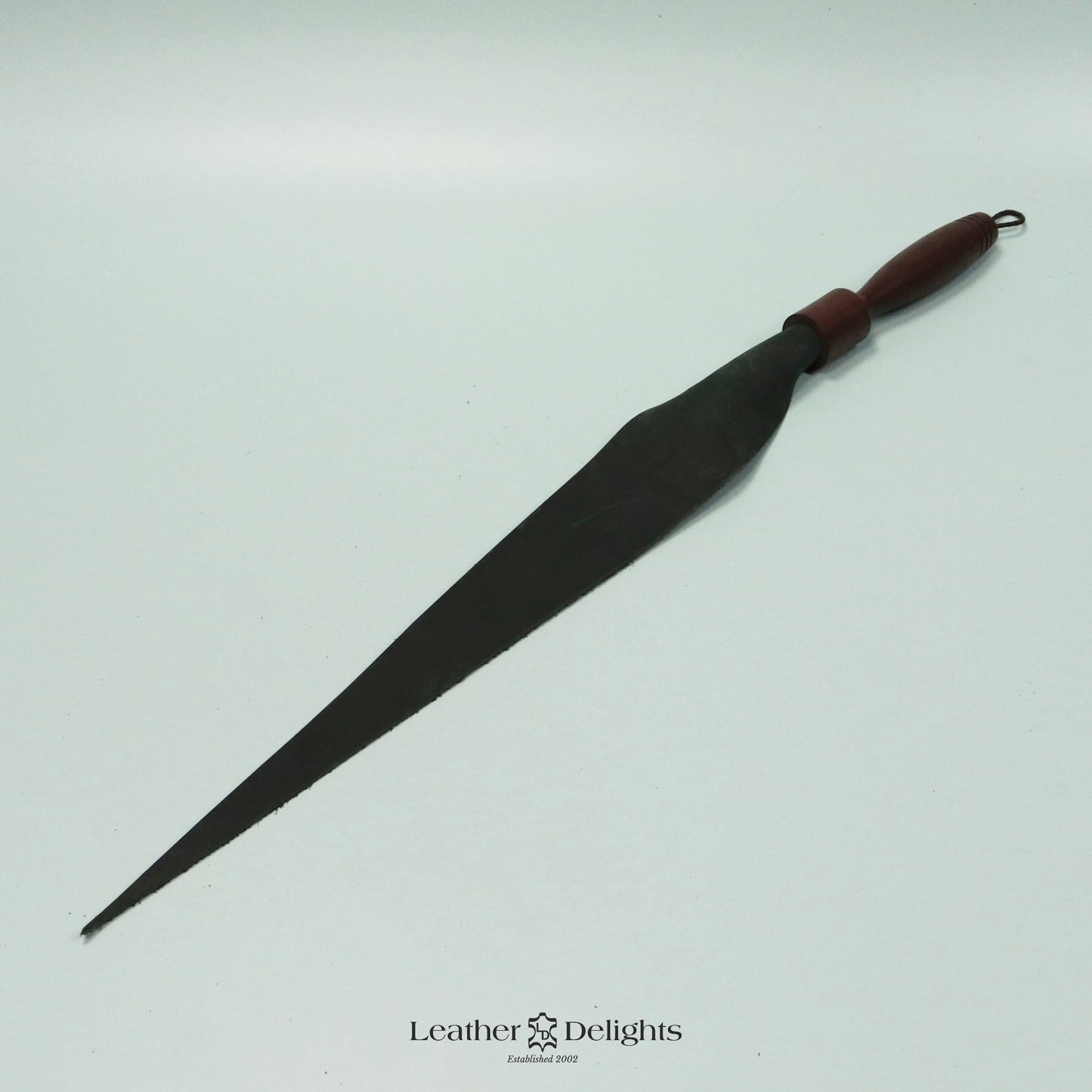 Soft Green Leather Dragon Tail