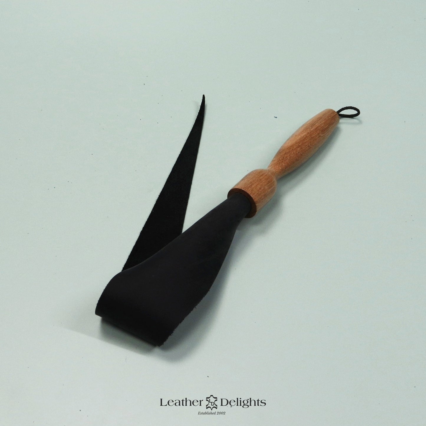 Soft Black Leather Dragon Tail