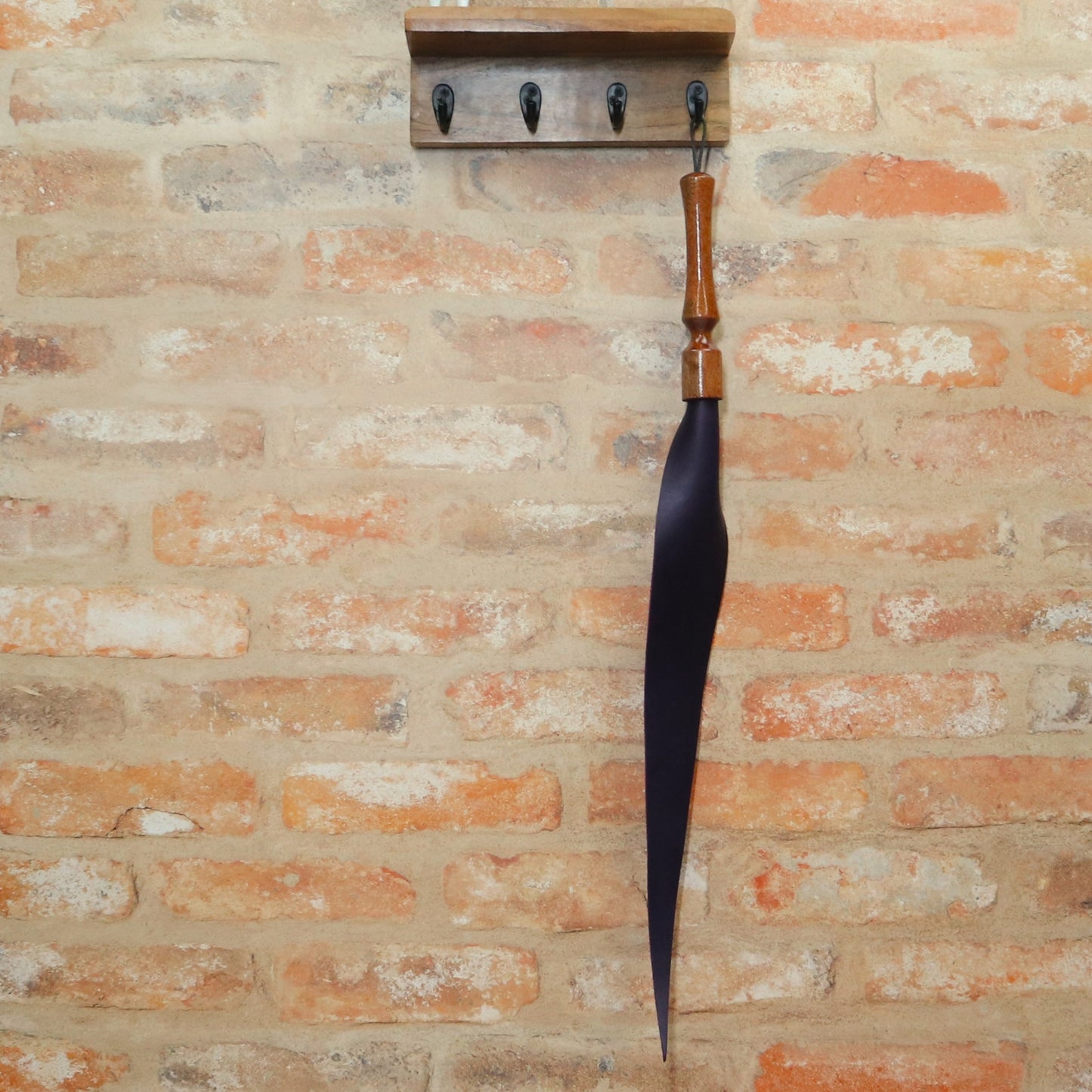 Soft Purple Leather Dragon Tail