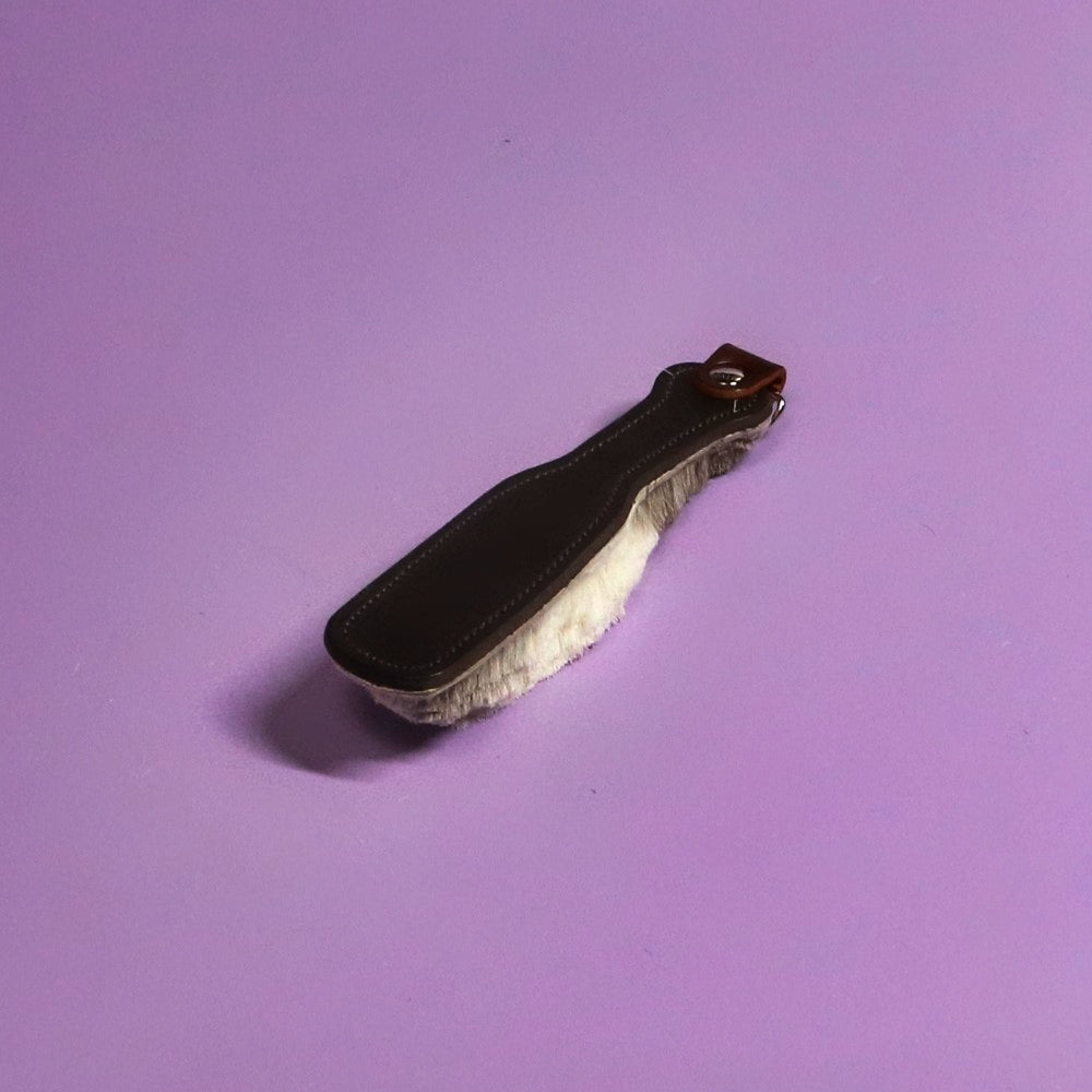 Mini Paddle - Brown Leather & Hair on Hide Reindeer