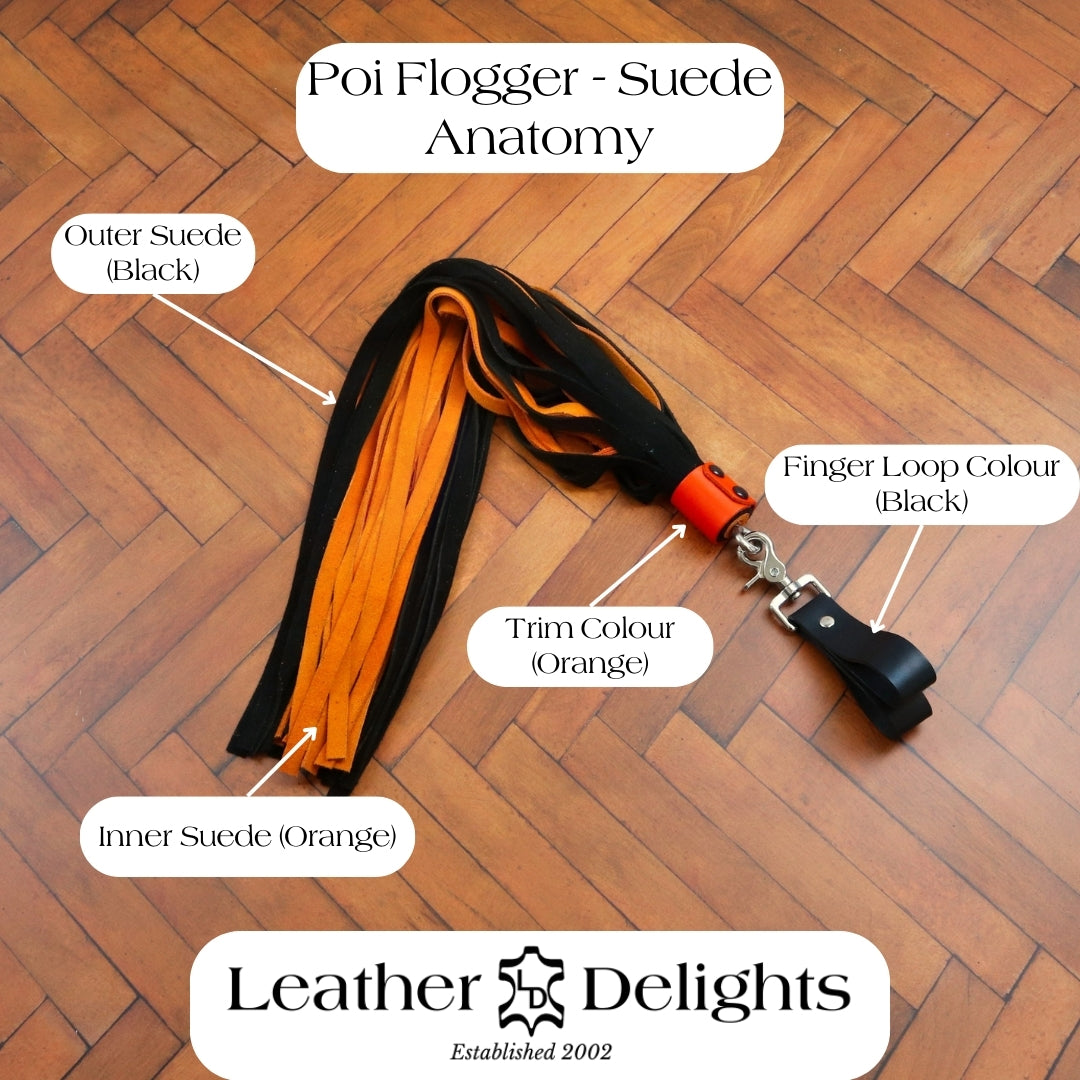 Poi Flogger - Suede