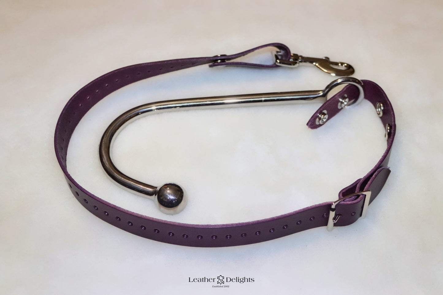 Einzelkugel-Analhaken mit Riemen