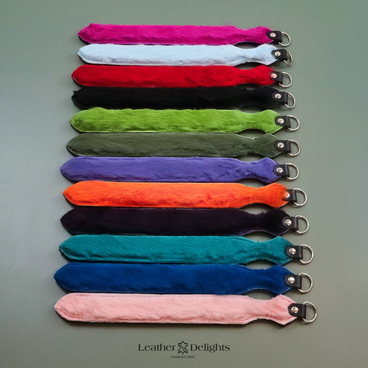 Dagger - Leather & Rabbit Fur