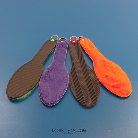 Shoe Sole - Rubber & Rabbit Fur