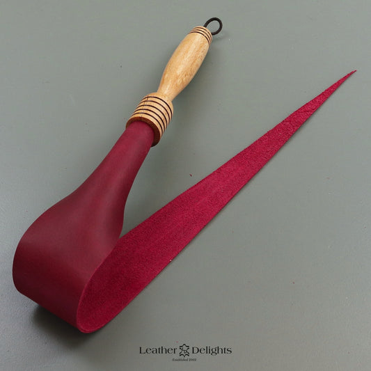 Soft Red Leather Dragon Tail