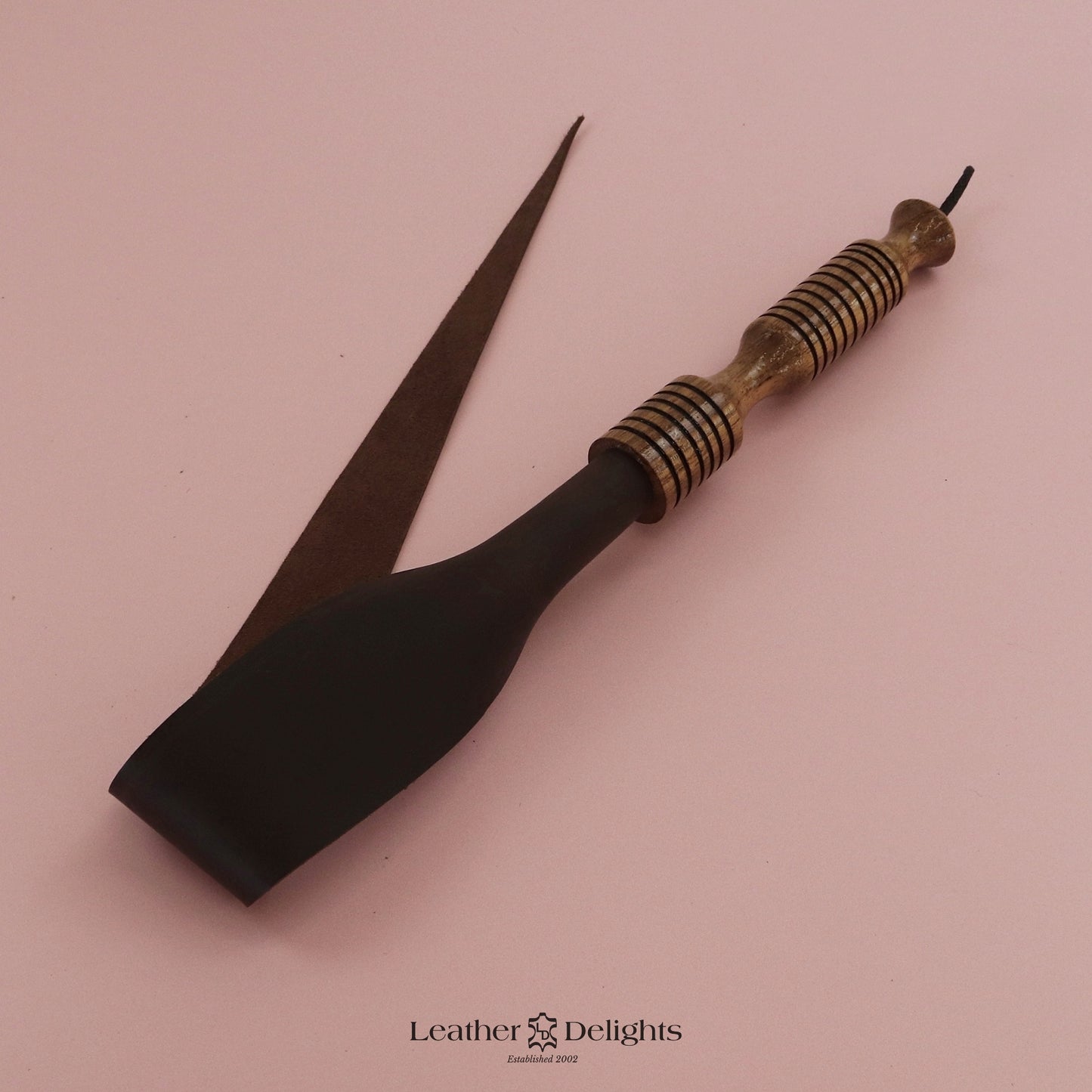 Soft Brown Leather Dragon Tail