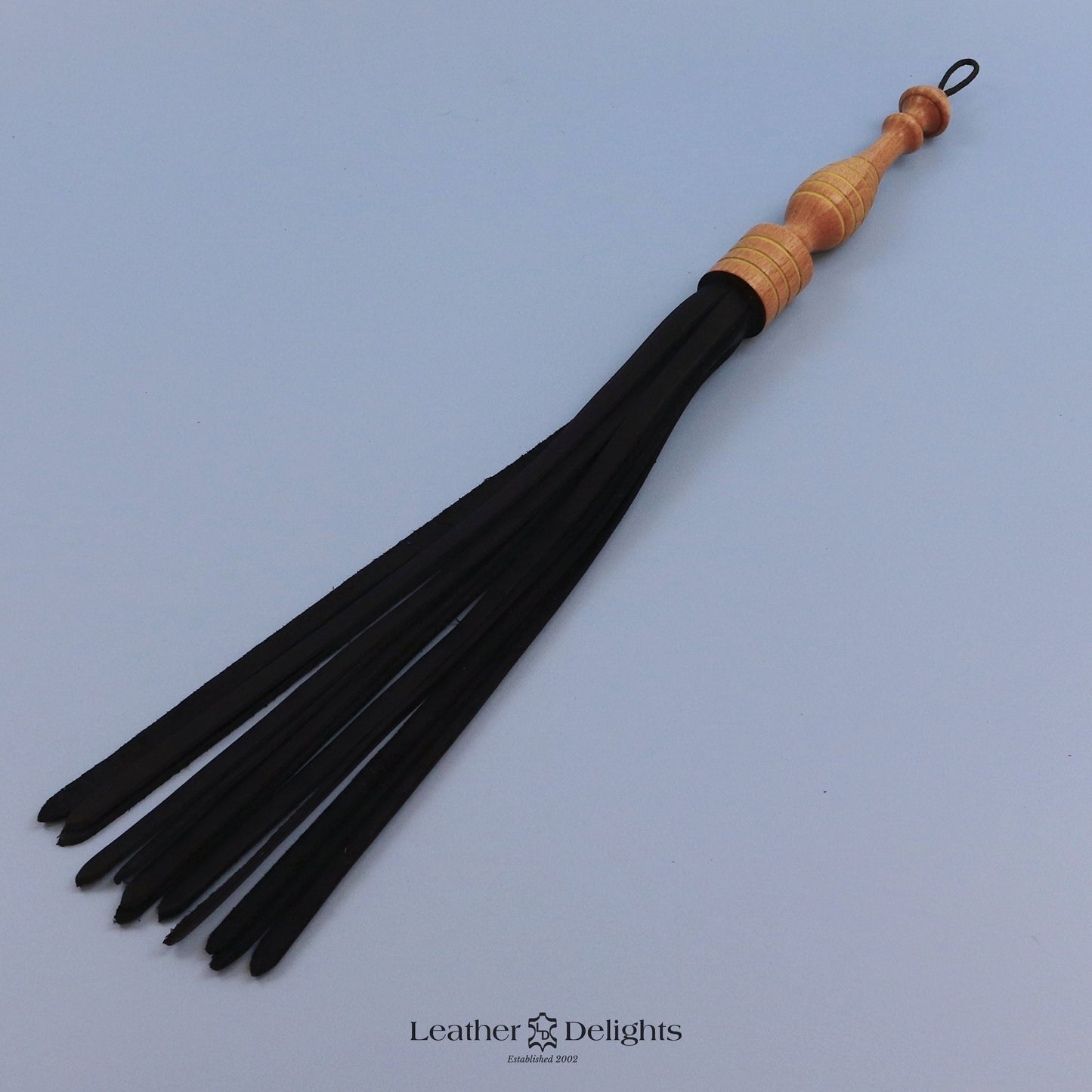 Black Leather Flogger